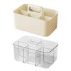 Storage Box Stackable Desk Organizer with Handle Large Capacity 5