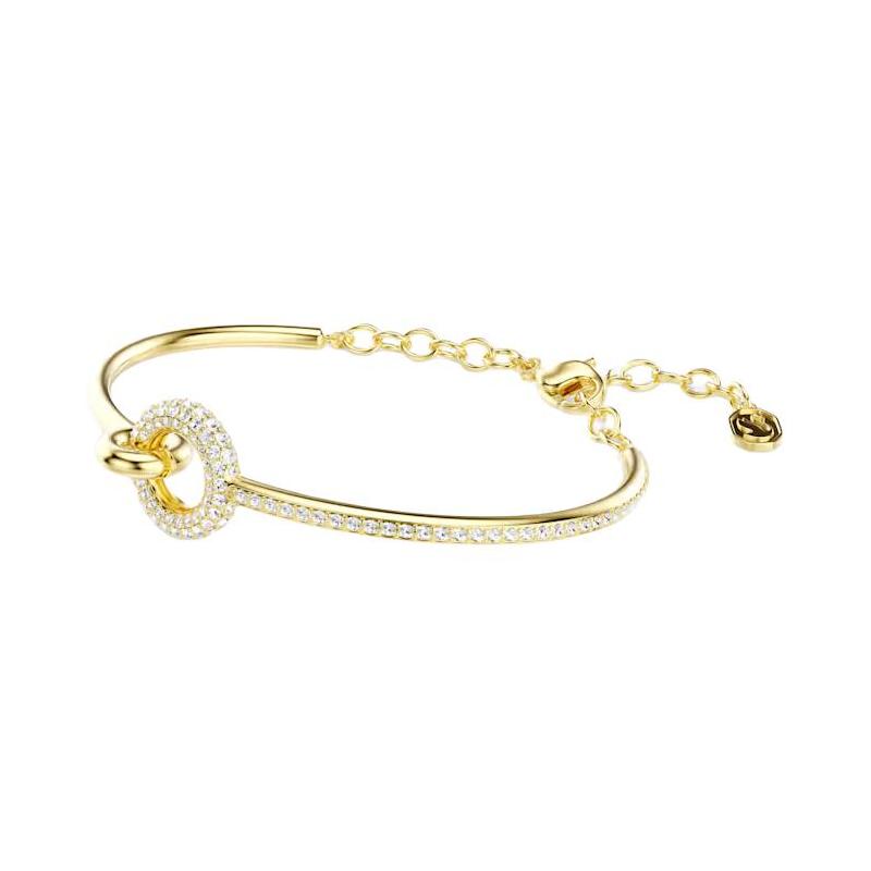 Swarovski Dextera semi-pavé design bracelet, same style for men and women, white 5743568