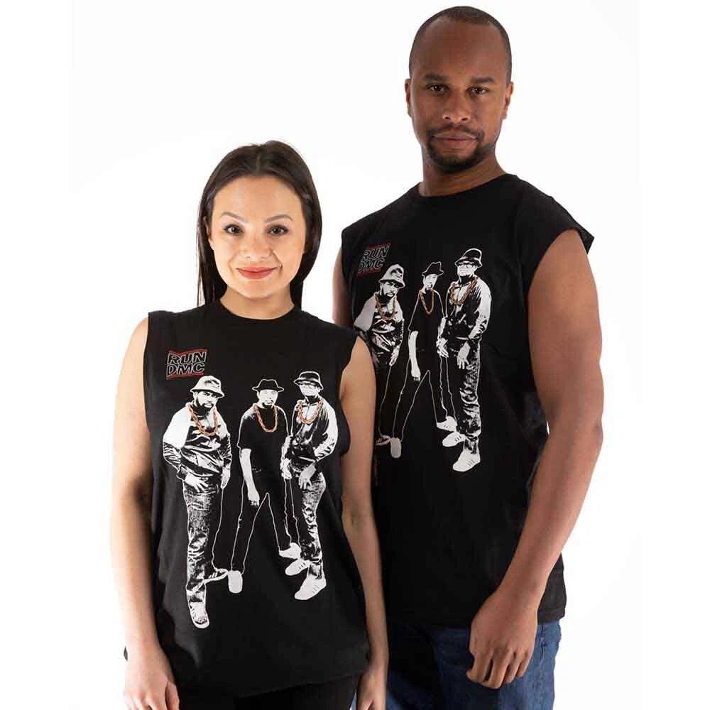Run DMC Unisex Vest T-Shirt: Gold Chains Photo (XX-Large) 3XL