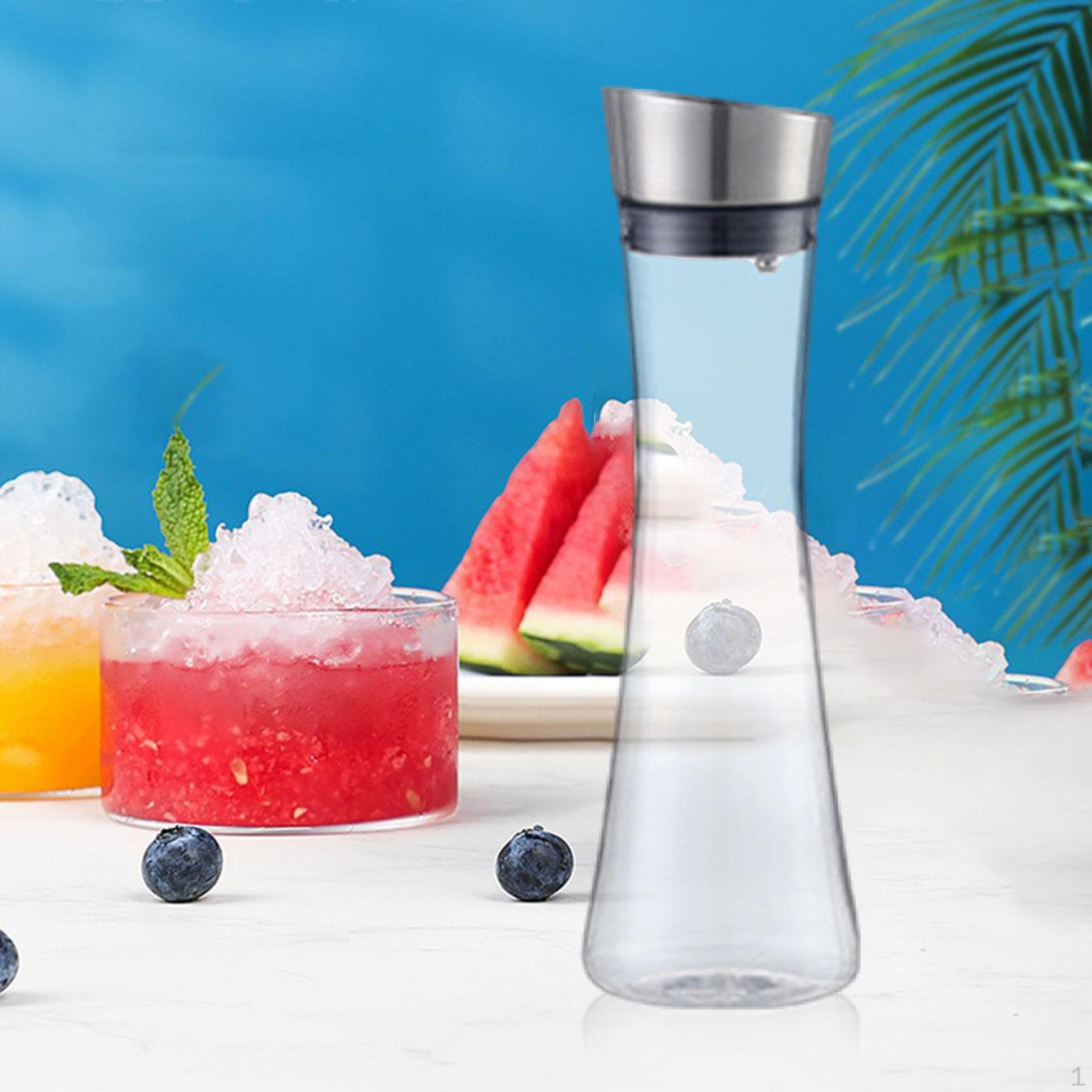 

Кувшин для холодной воды с крышкой из нержавеющей стали, кувшин для чая для кофе 1.6L