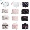 X7XC Travel Makeup Bag Cosmetic Bag Large Capacity Skincare Organisers Lovely Bows Makeup Storage Bag Aesthetic Toiletry Bag