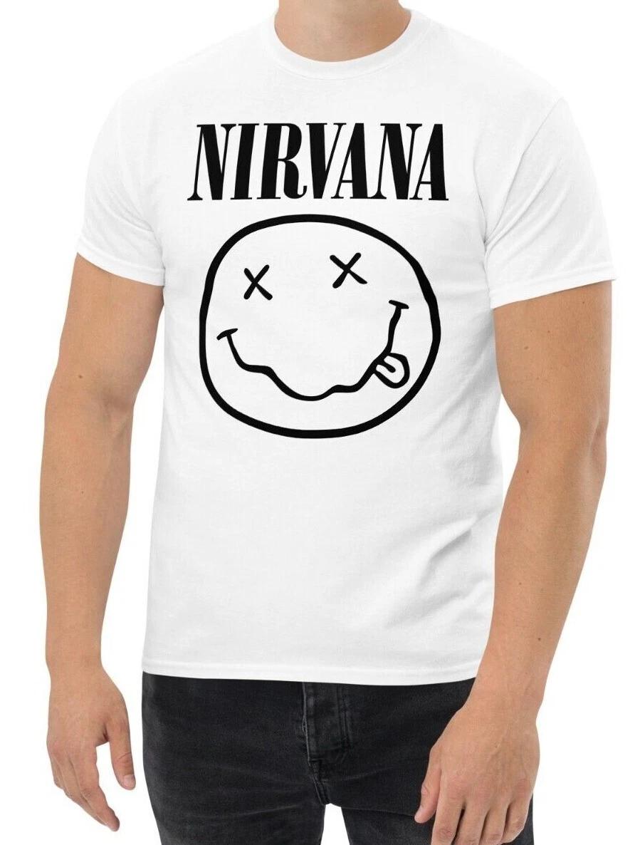 

Новая мужская футболка Nirvana S-3XL Разные цвета S