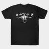 Ouroboros Sonne Mond Drache T-Shirt