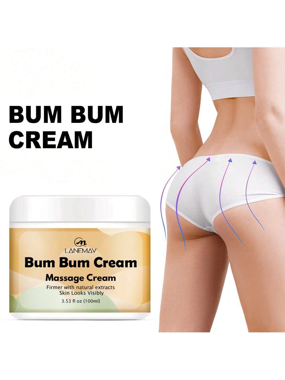 

1 шт. крем для тела BUMBUM Cream 100 г увлажняющий укрепляющий крем для тела эссенция с маслом ши и крем для ухода за кожей белый