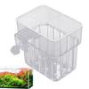 Aquarium Pflanzenhalter Aquarium Pflanzenkorb mit Haken Aquarium Pflanzenbecher Wasserpflanzenbecher Aquarium Dekoration Pflanzen Topf