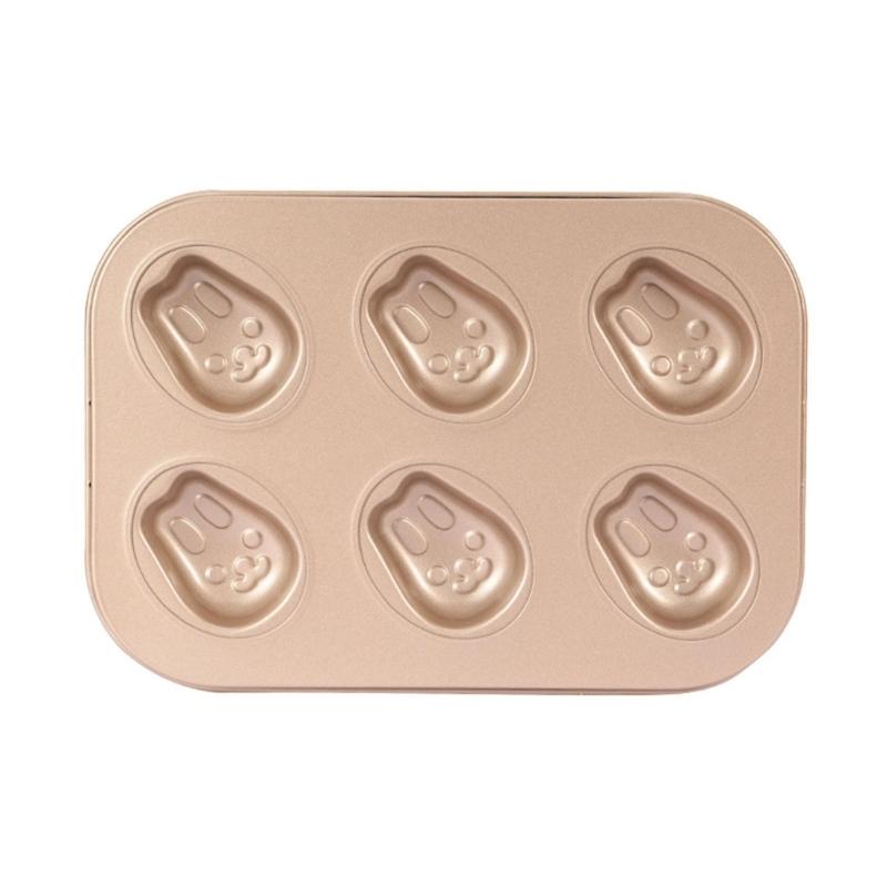 

Rabbit Cake Pans Pie Cake with Nonstick Baking Molds Bakeware Tray for Cake Chocolate Baking Dishwasher Safe