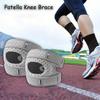 2pcs Sports Kneepads Men's Patella Belt Spring and Summer Silicone Fitness Running Professional Protection Knee Joints Breathable and Light.