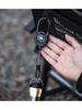 BLACKDOG Tactical Multi-Functional Telescopic Keychain Lanyard with Pull-Release Buckle - Anti-Lost Camping Accessory