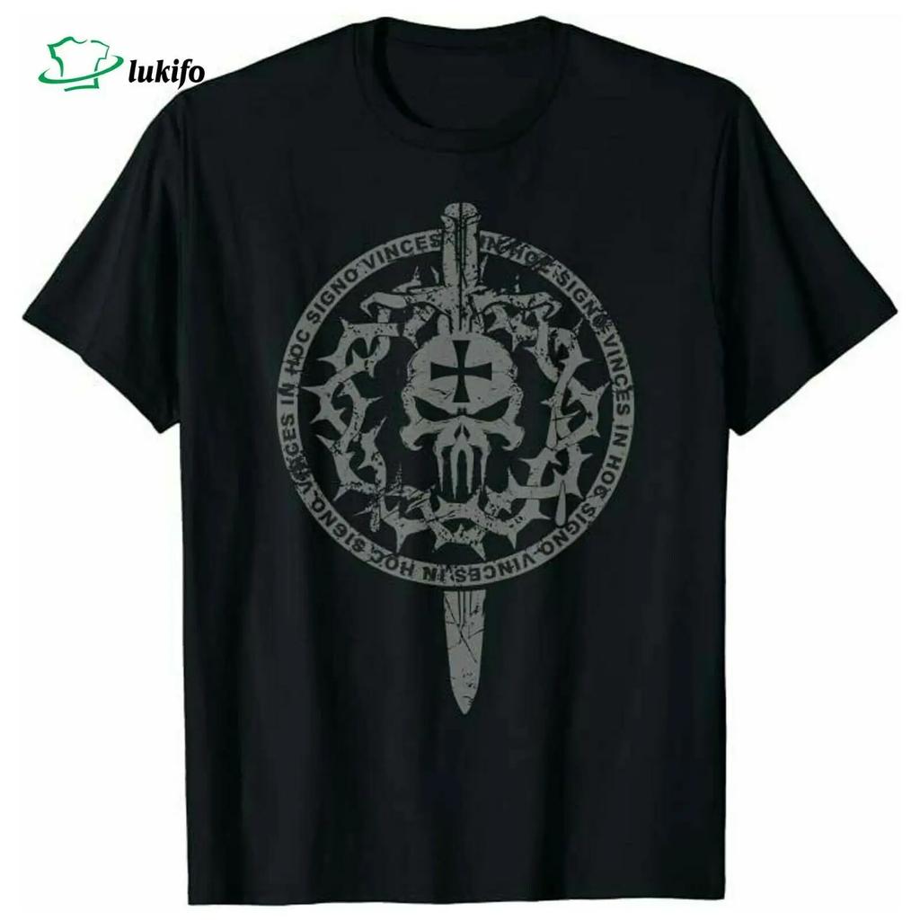 Christian Knight Crusader For God Holy Spirit Bible TShirt Summer Cotton Short Sleeve ONeck Unisexs T Shirt New S3XL