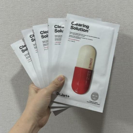 

Dr.Jart+ Dermask Micro Jet Очищающий раствор, упаковка 27 г (5 листов)