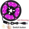 LED Waterproof Grow Light Full Spectrum 5V USB 5m Grow Light Strip 2835 LED Phyto Lamps For Plants Greenhouse Hydroponic Growing