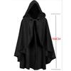 Medieval Halloween Retro Hooded Cape