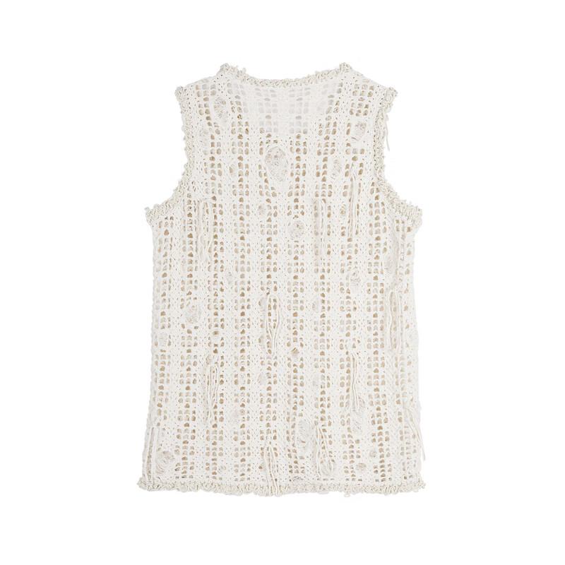 JNBY 24 Summer Women's Sleeveless Knit Tank Top