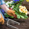 3/4Pcs Gardening Soil Sifters Stainless Steel Sand Soil Compost Sifter with Handle High Efficient Sieve Sifter Potting Scoop