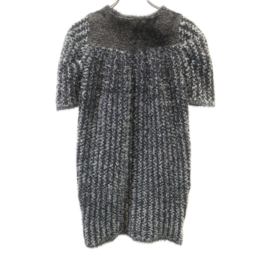 Beauty products Drawer made in Japan Short sleeve lame knit 1 black Women Used