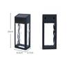 New LED Solar Wall Lamp Villa Entrance Garden Lamp High-end Modern Style Courtyard Decoration Outdoor Waterproof Solar Street Li