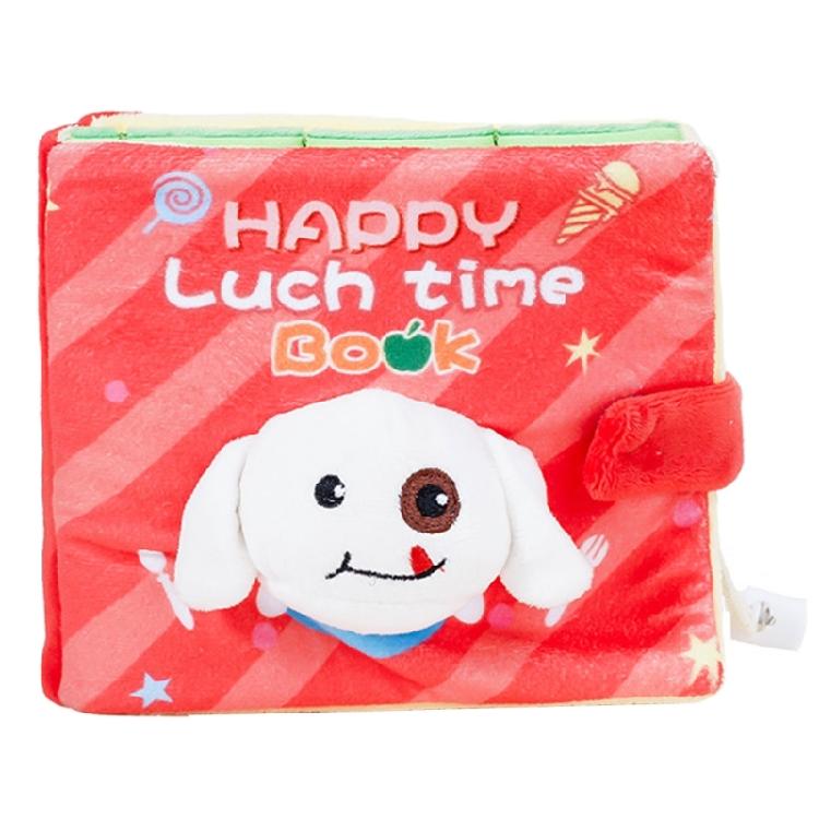 

Dog Plush Toy Book Small Medium Breeds Snuffle Toy for Dog Sniffing Indoor Puzzle 1
