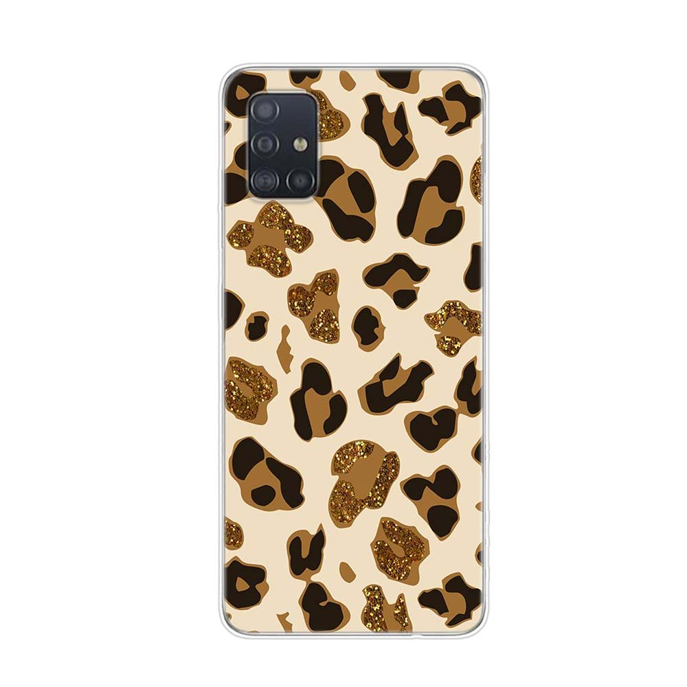 Tiger Leopard Art For Samsung Galaxy A01 A11 A12 A22 A21S A31 A41 A42 A51 A71 A32 A52 A72 A02S Soft Phone Case