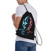 Custom DBZ Dragons Goku Ball Drawstring Bags for Shopping Yoga Backpacks Men Women Warrior Sports Gym Sackpack
