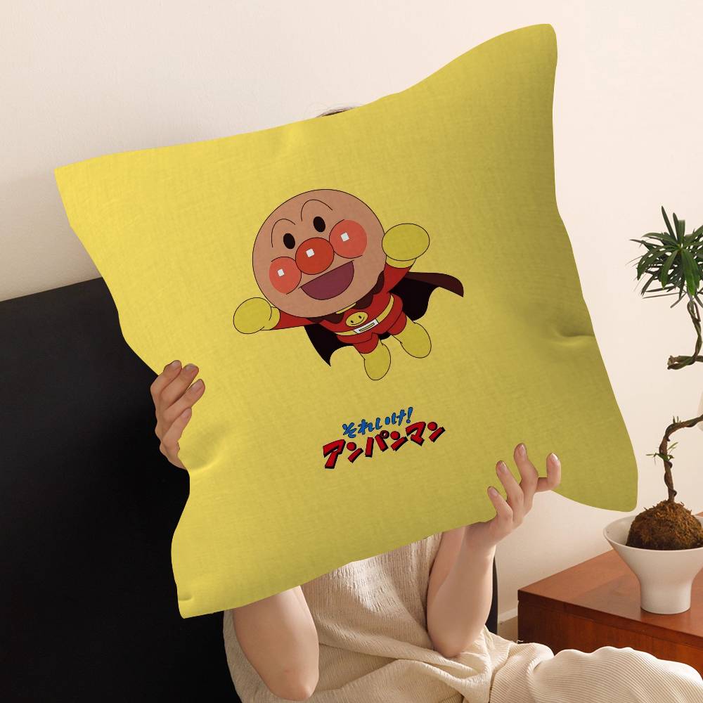 Classic Anime A-Anpanman-Cartoon pillow cover sofa cushion cover home room decoration children gift