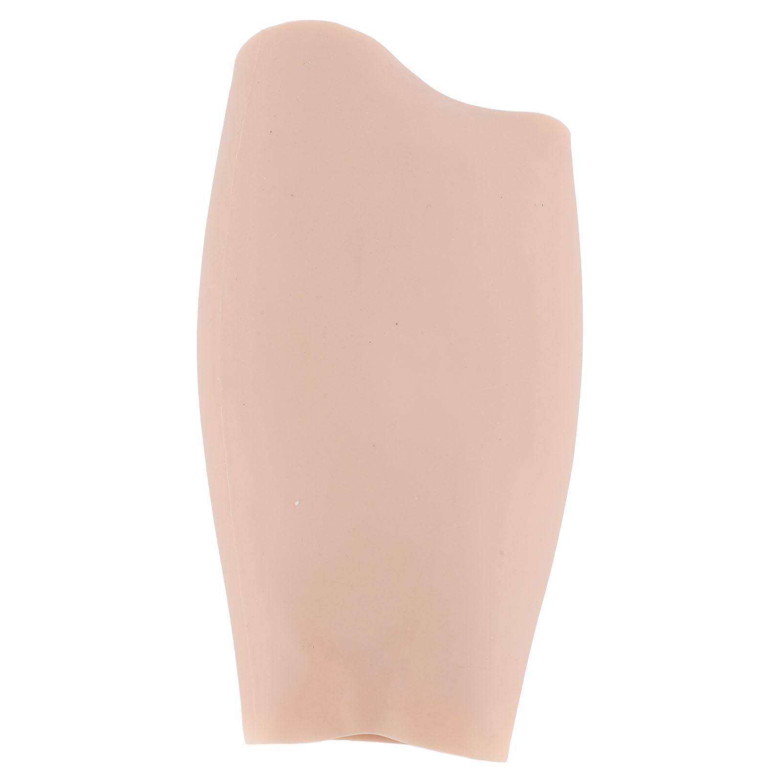 

Silicone Leg Enhancer Elasticity Artificial Silicone Thigh Corrector for Birthmark Scar Concealment Left 760g