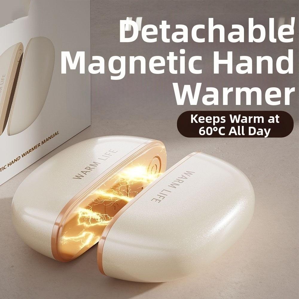 Rechargeable Electric Warm Treasure Magnetic Suction Pocket Heater Winter Season