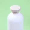 Flaconi Squeeze da Viaggio in Plastica Ricaricabili Bianchi per Lozione Crema Tappo a Ribalta Flaconi con Pompa Dosatrice per Bagnoschiuma