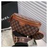 Trendy Plaid Women's Crossbody Bag New Arrival Waist Bag Shoulder Bag Small Niche Sensati Single Strap Sling Bag
