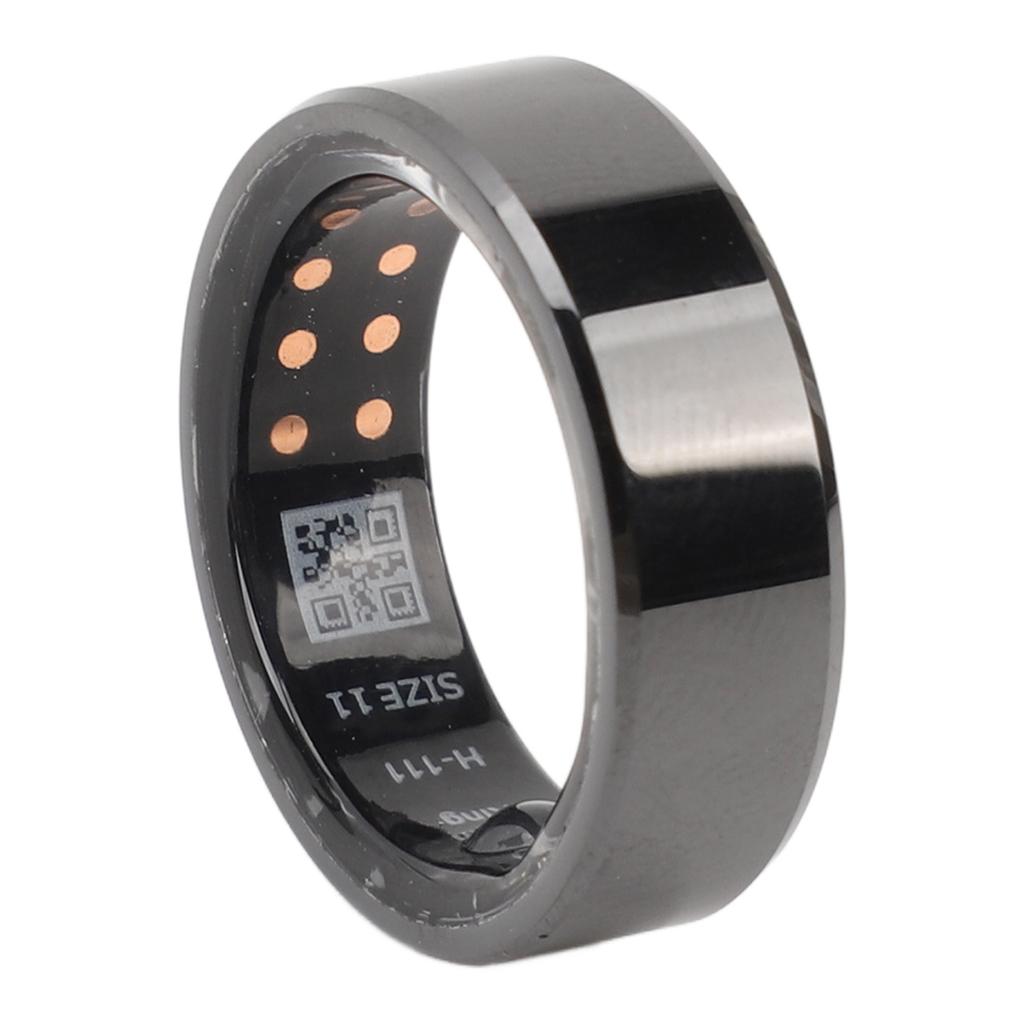 Smart Ring Step Counter Sleep Quality Monitoring Ring Wireless Charging Sports Health Tracker Built in Battery Size 8