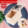 Douyin-Inspired Scary Spider Prank Box - Shock with a Surprise Bug In a Wooden Box