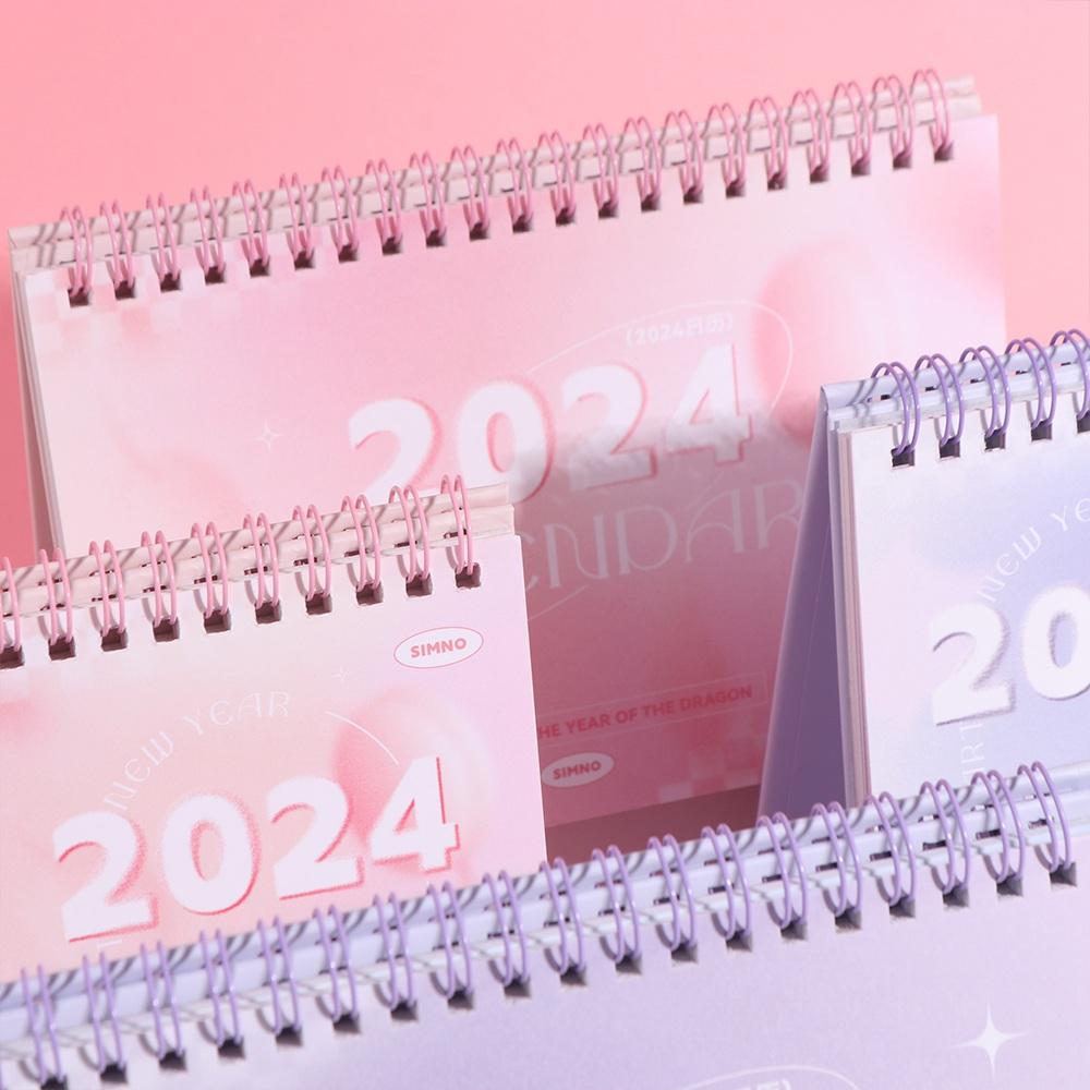 Program Planlayıcı Masaüstü Takvimi Günlük Program Ayakta Döndürme Takvimi 2024 Takvimi Ödül Hediyeleri