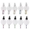 50ml Travel Bottle,Plastic Spray Bottles Keychain for Hand Sanitizer Conditioner Toiletry,Empty Refillable Container