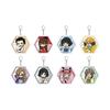 STEINS GATE 01 Kimono Ver. [Graphart Illustration] Acrylic Keychain Complete Set (8 Pieces Per Box)