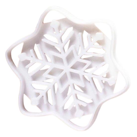 

Форма для печенья, многоразовая, легко снимается, антипригарное пищевое качество, длительный срок службы, сделай сам, пластиковая рождественская снежинка B
