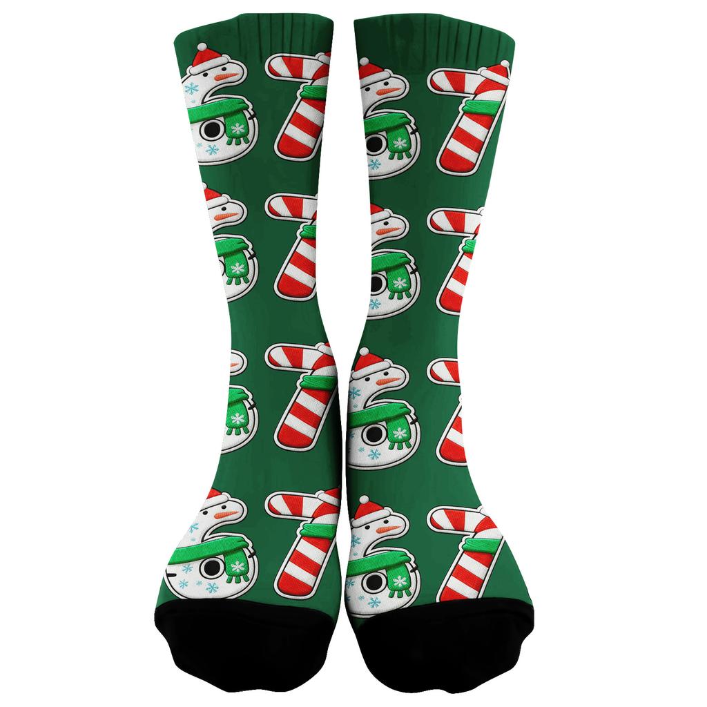 Chaussettes Mignonnes et Ludiques Chaussettes Mi-Mollet Chaussettes Longues Chaussettes Imprimées