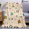 Starry Sprinkle Ultra Soft Sherpa Fleece Blanket Fluffy Warm Halloween Cozy Throw for Sofa Couch Bedroom Gift All Season