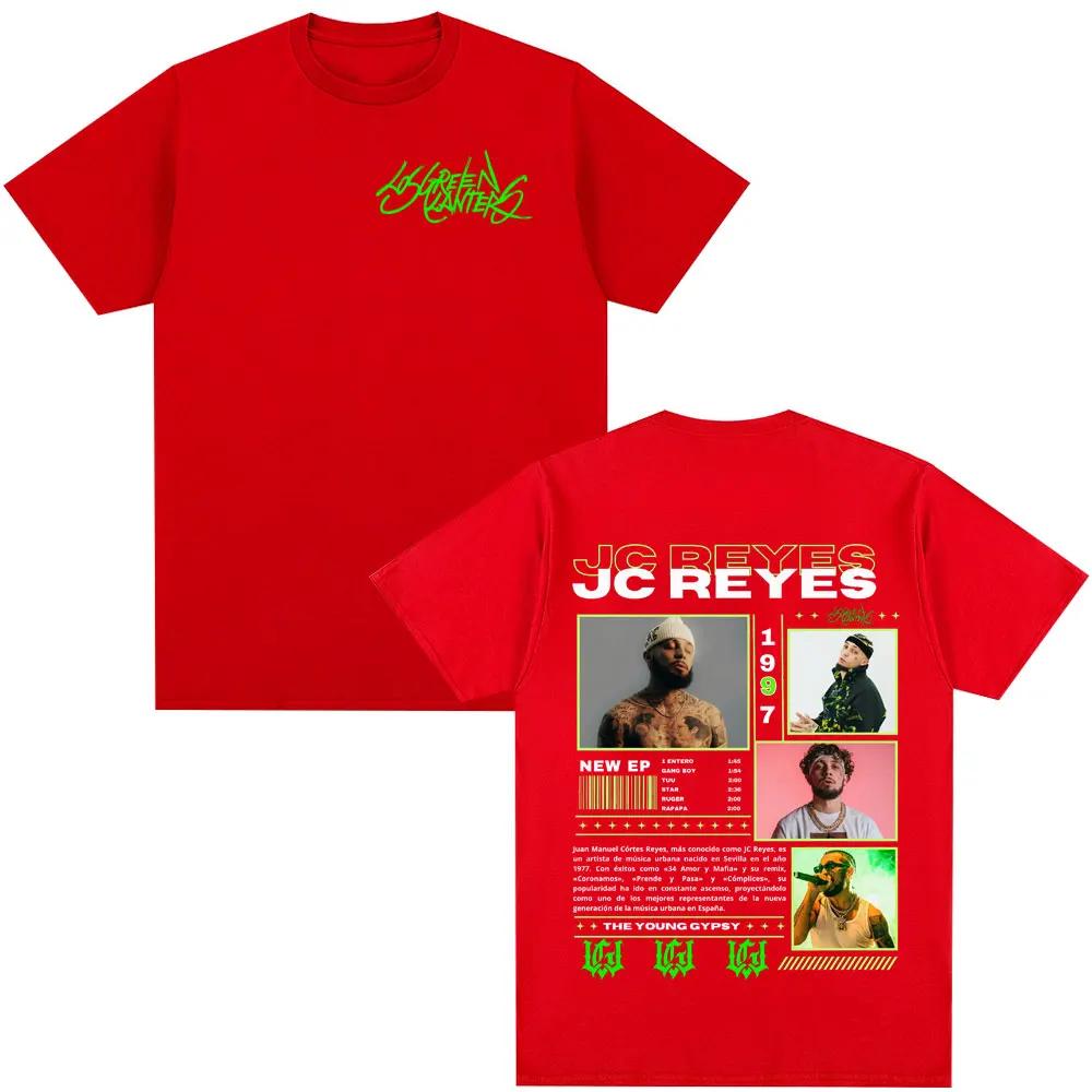 Rapper Jc Reyes Album Tour 2025 Graphic T Shirts Men Women Hip Hop Fashion T-shirts Casual T-shirt Streetwear