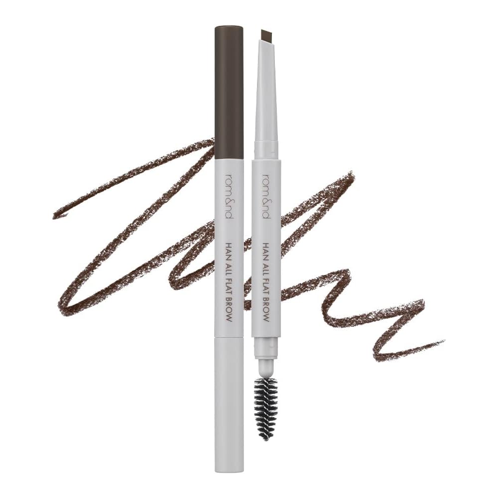

rom&nd HAN ALL BROW Плоский карандаш для бровей 0,3 г Нежный коричневый