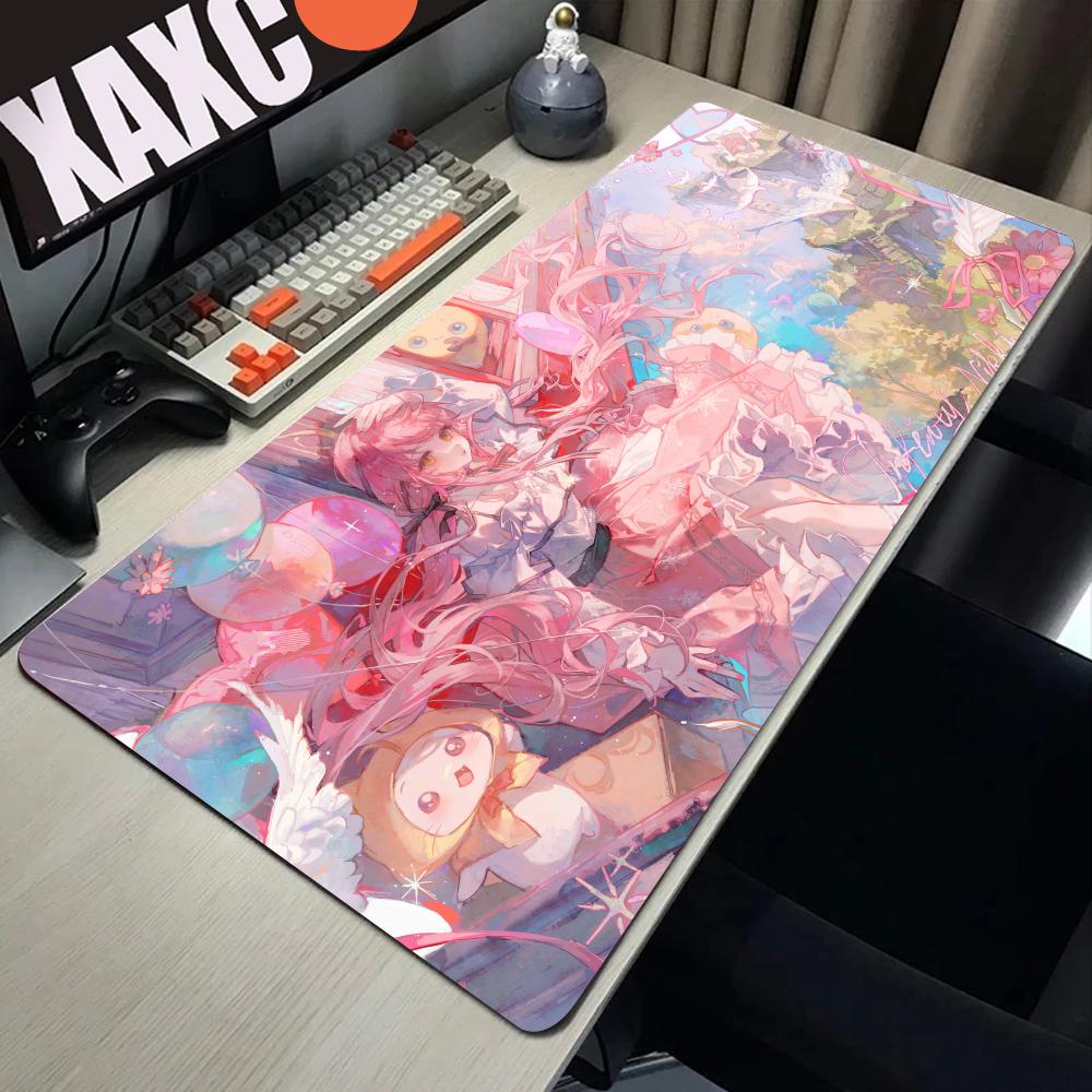 Mouse Pad Anime Girl HD Print Mousepad Laptop Gamer Infinity Kawaii Extended Desk Mat PC Nikki Gaming Cute Keyboard Pad