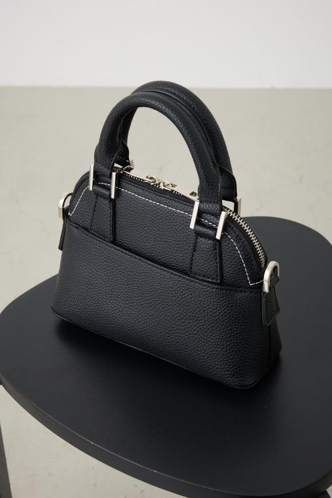 AZUL by Moussy Double Zipper Mini Bag, Women's, 250IAB55-058K, Free Size, Black