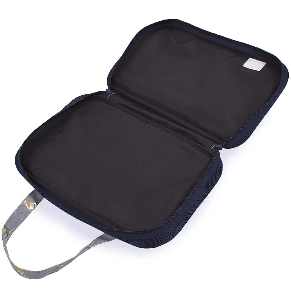 LAURA CANDY STYLE Calligraphy Bag DOGS for Elementary School Girls with Shoulder Strap One Cloth for Wiping Brushes ASHLEY/COLORFUL (N2225800-NVL)