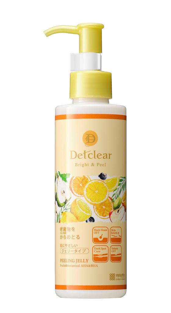 DET Clear Bright Peel Peeling Jelly Fruit 180mL Made In Japan & <Mixed Scent> (Exfoliation/Pore Care)