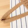 Sac polyvalent en corde de coton crochetée évidée pour les loisirs décontractés quotidiens, le travail, les trajets et les voyages sacs d'épaule d'été pour la plage