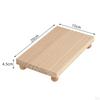Wooden Cosmetic Stand Countertop Organizer Easy To Clean, Sturdy Gift, Pedestal Makeup Perfume
