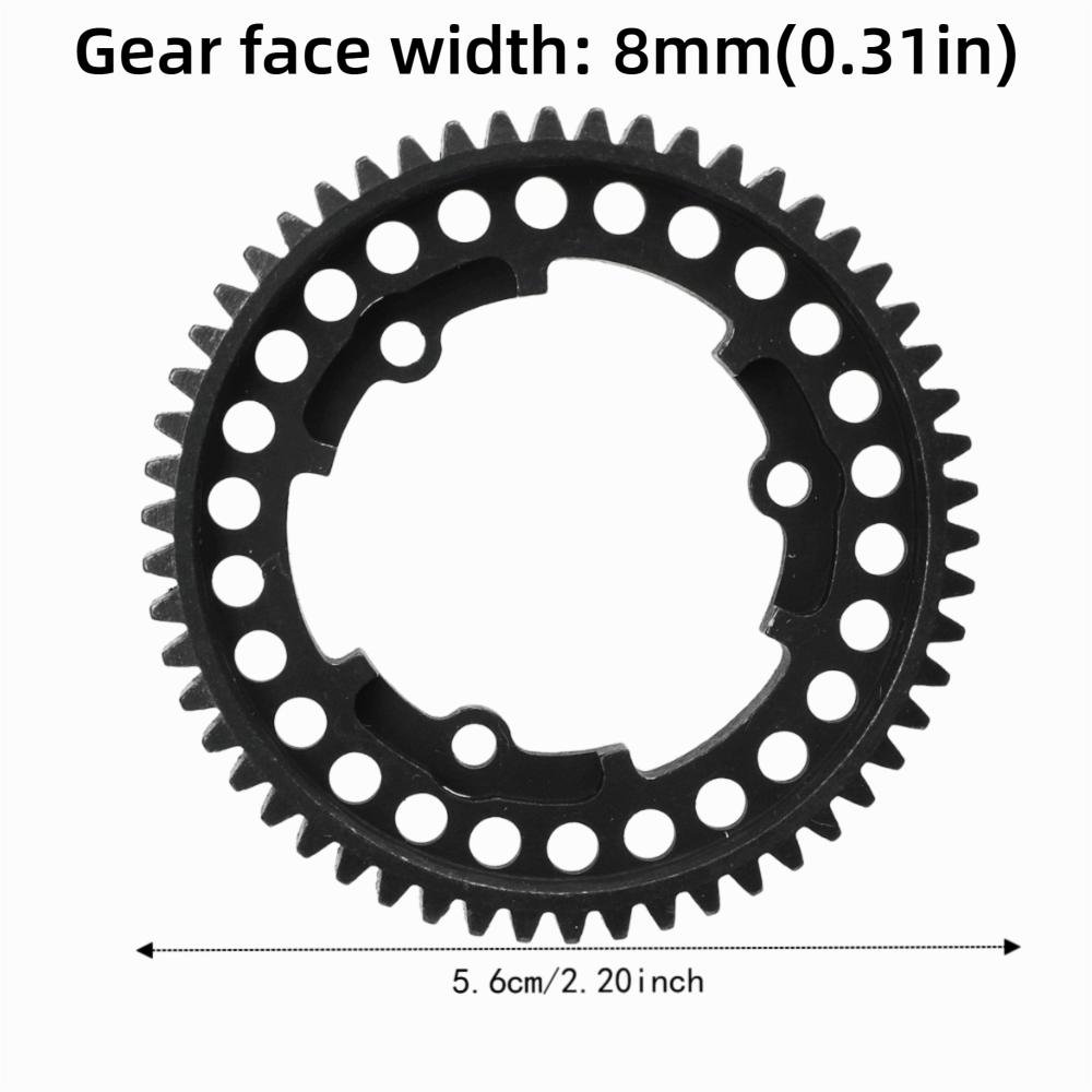 54T Spur Gear for TRAXXAS and 1/5 X-Maxx 6S 8S/Maxx 4S/E-Revo 2.0 VXL and for 1/7 XO-1 RC Car
