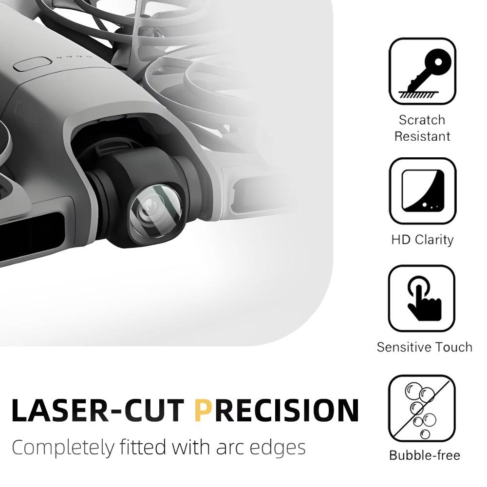 New Anti-Scratch Lens Tempered Film Clear HD Sensor Film Bubble-free Protective Screen Protector for DJI Neo 2 Accessories