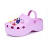 Summer Womens High Platform Slippers Clogs Outdoor Garden Shoes Pool Platform Sandals Bathroom Flip Flops Mules Beach Slippers