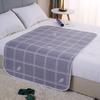 Protetor de Cama Lavável para Incontinência de Adultos Impermeável Reutilizável Protetor de Colchão Espessado Super Absorvente Camada Respirável de Algodão Ecológico Cuidados com Idosos