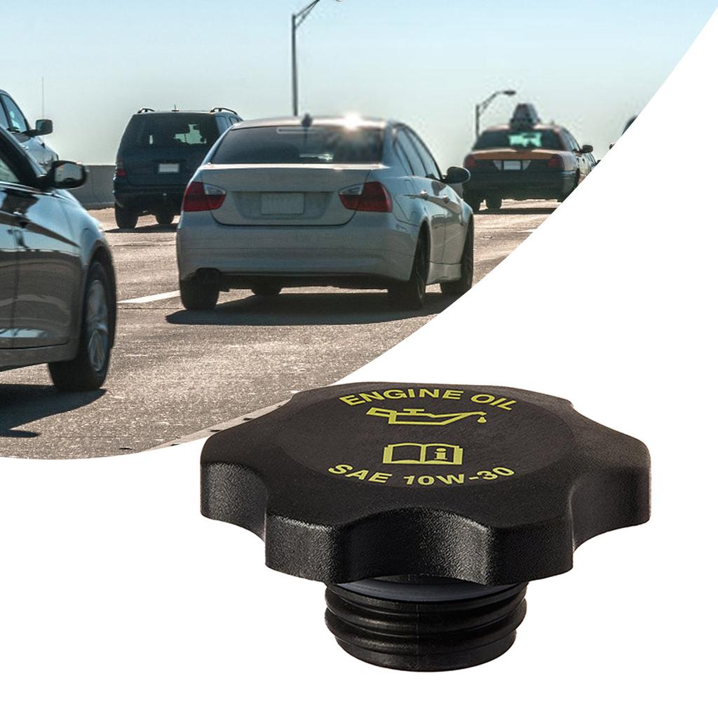 Auto Oil Filler Caps Temperature Oil Caps 53010654AA Replacements Leak Proof Oil Filler Cover Upgrades for Vehicles