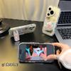 Lazy Sheep Cute Cartoon Phone Case Suitable for Apple 16promax Mirror Stand Iphone15 Case 14